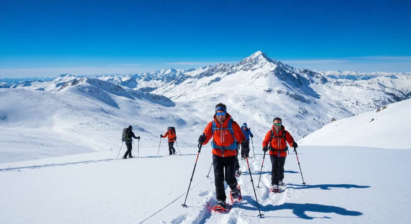 Raquettes dans les Pyrénées : conquérir le Sommet de la Laque
