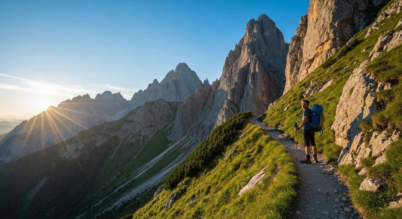 Le parcours grandeur nature : entre forêts et sommets Le parcours grandeur nature : entre forêts et sommets