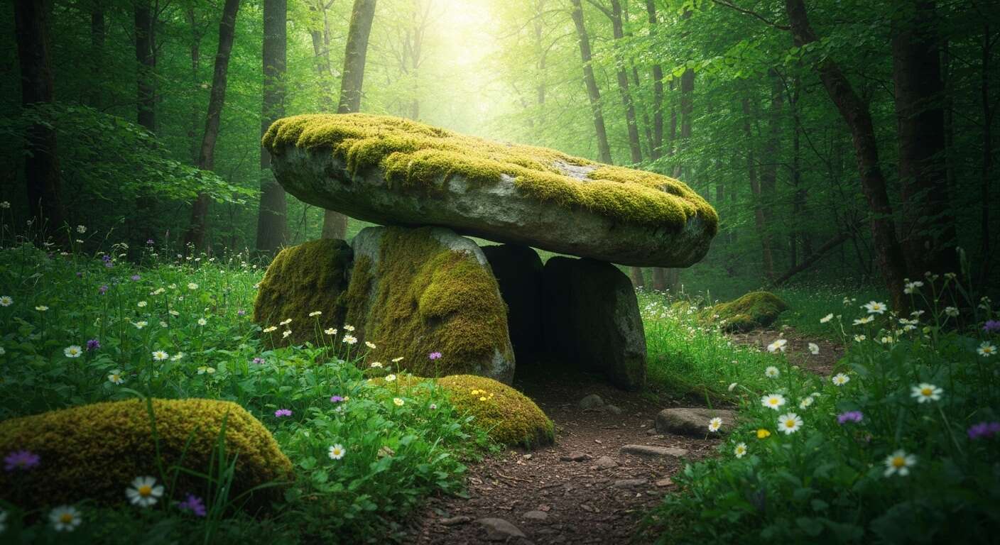 Exploration du sentier du dolmen de chanet
