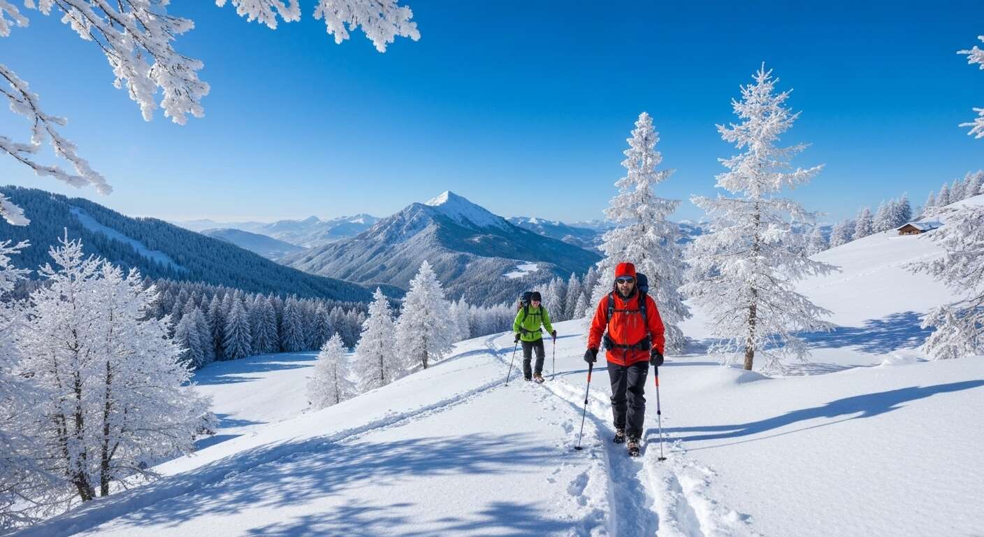 Se pr&eacute;parer pour l'aventure en for&ecirc;t enneig&eacute;e