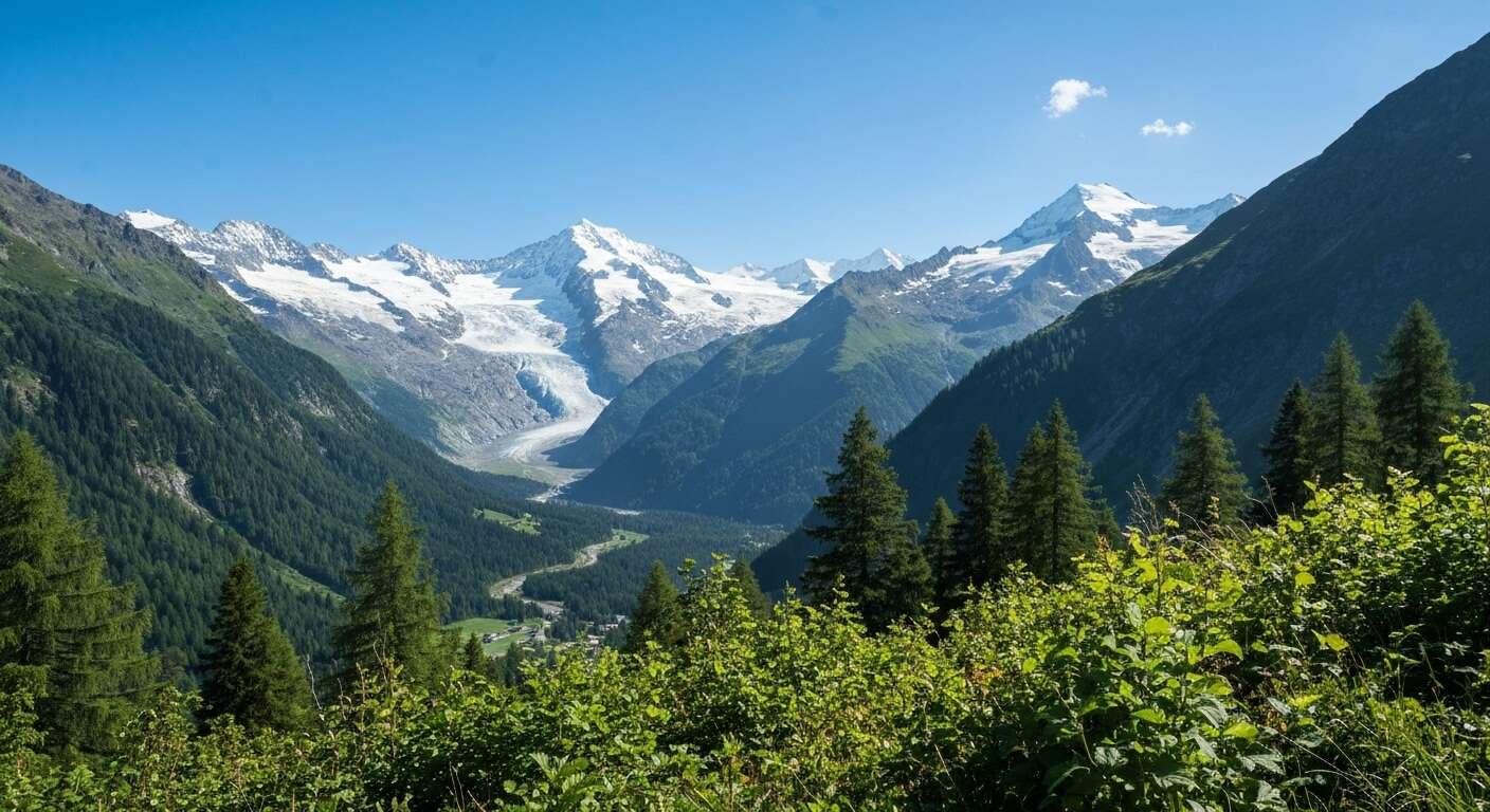 D&eacute;couverte du glacier du h&uuml;fi : un panorama unique