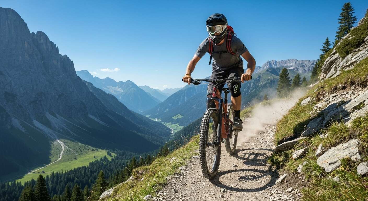 Exploration en VTT des Alpes