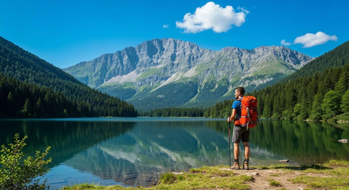 Découverte du lac de puy aillaud Découverte du lac de puy aillaud