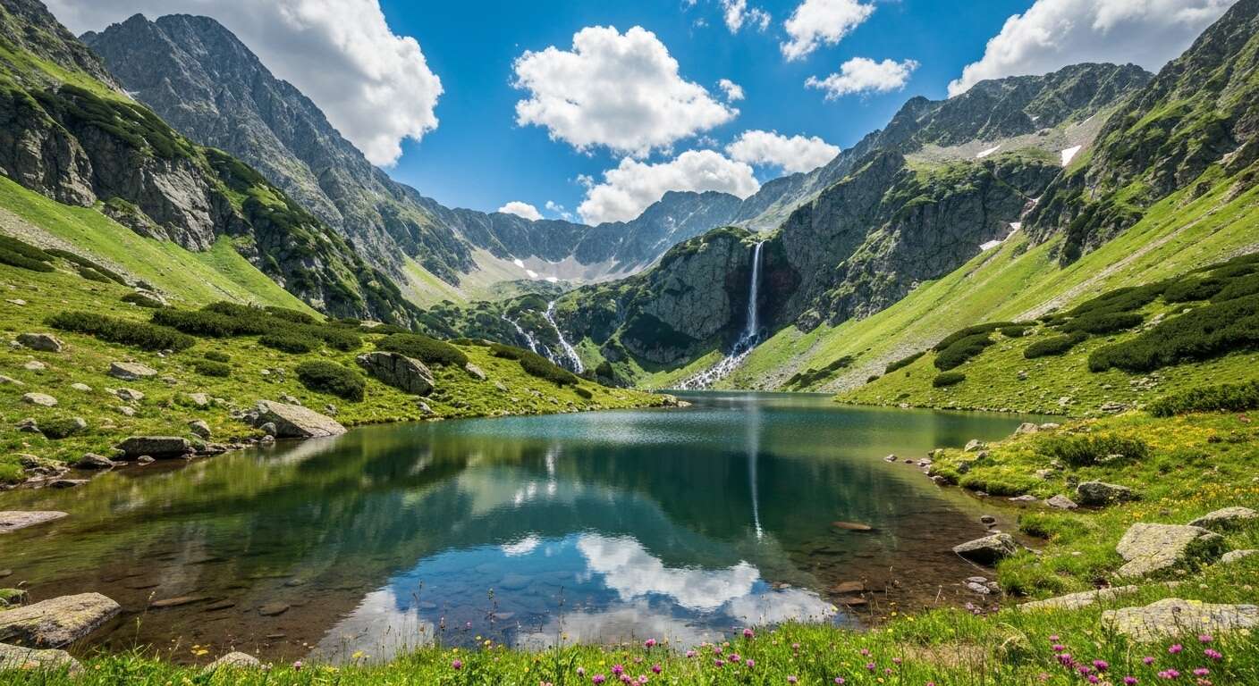 Randonn&eacute;es lacs et cascades &agrave; explorer