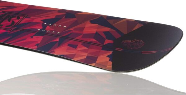 STAUBER Summit Snowboard & Reliure Taille 128, 133, 138, 143, 148, 153, 158, 161 - Meilleur tout-terrain, double direction, profil hybride et fixations pour tous les niveaux