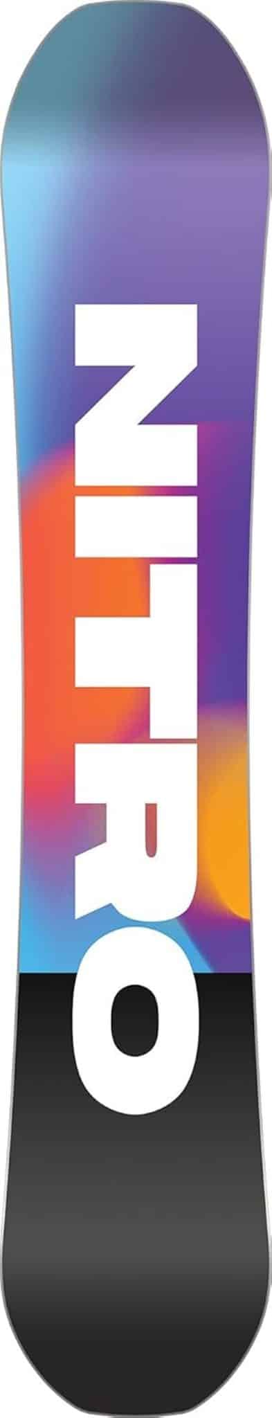 Nitro Snowboards Prime Chroma CAM-Out Board 25 - Planche Tout-Terrain - Directionnel - Flat-Out Rocker - Tout-Terrain - Mid-Wide