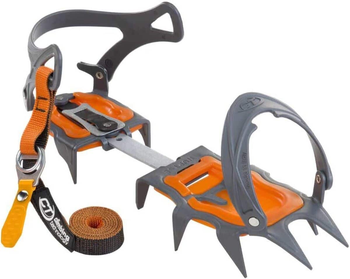 Test des crampons Nuptse Evo Classic Flex de Climbing Technology
