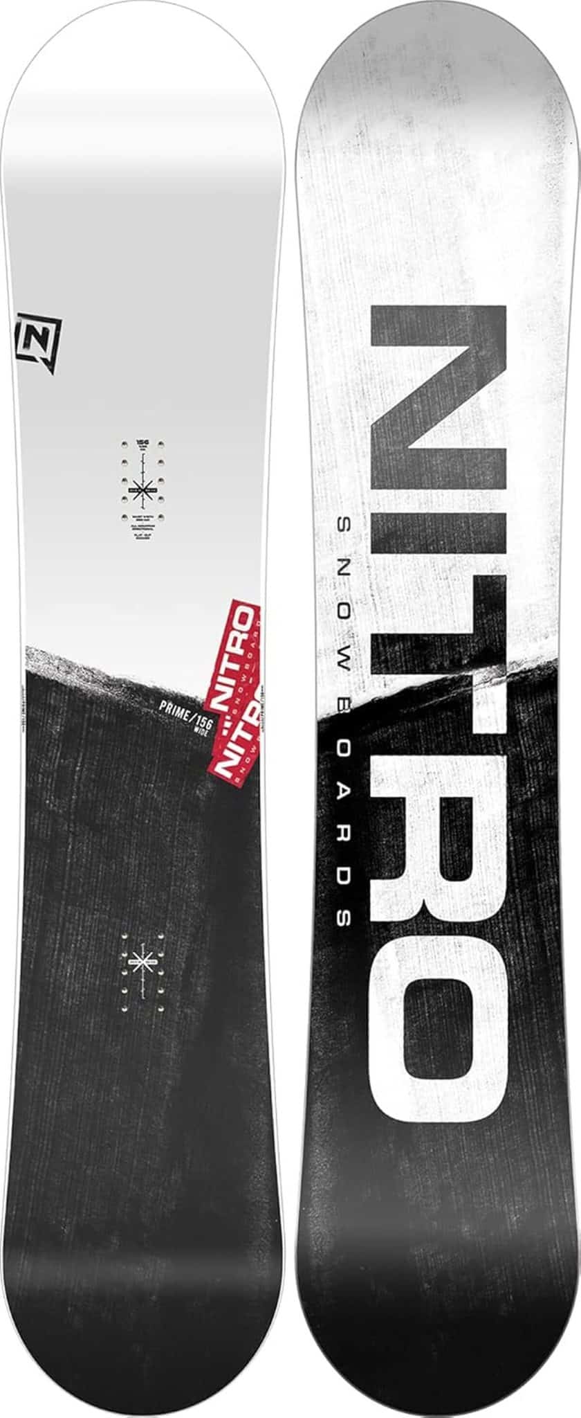 Test : snowboard Nitro Prime Raw Wide BRD '22, performance mixte-adulte