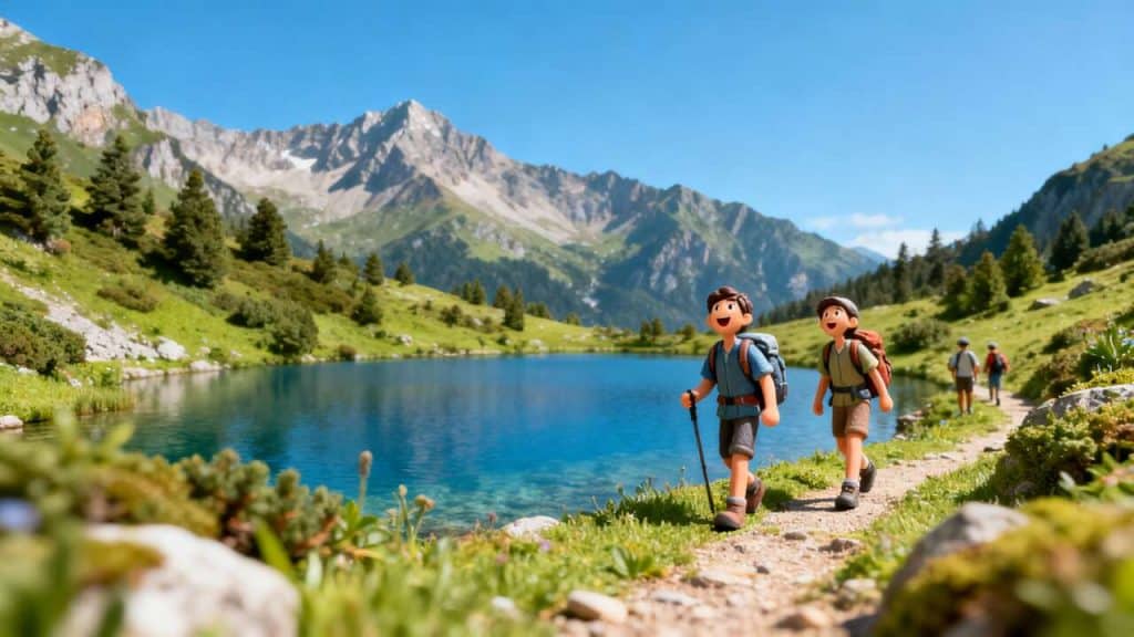 Randonnée : explorez le col de Bousson et le lac Gignoux