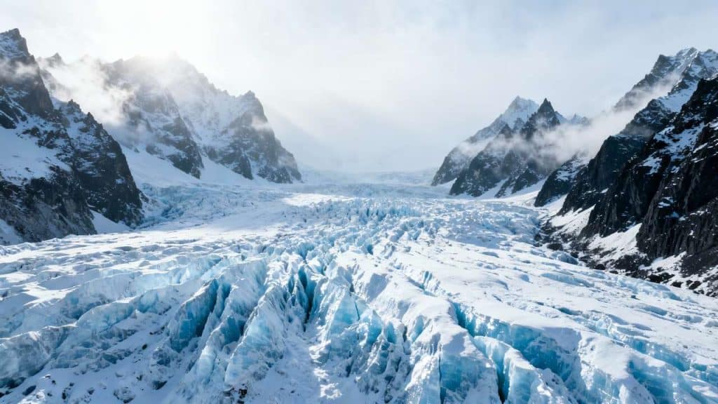 Mystères du Glacier Noir : découverte Enneigée