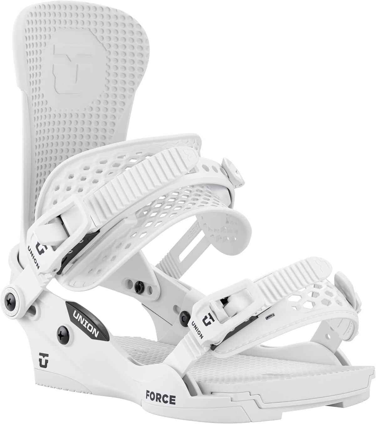 Test des fixations Union Force Classic blanches Taille L