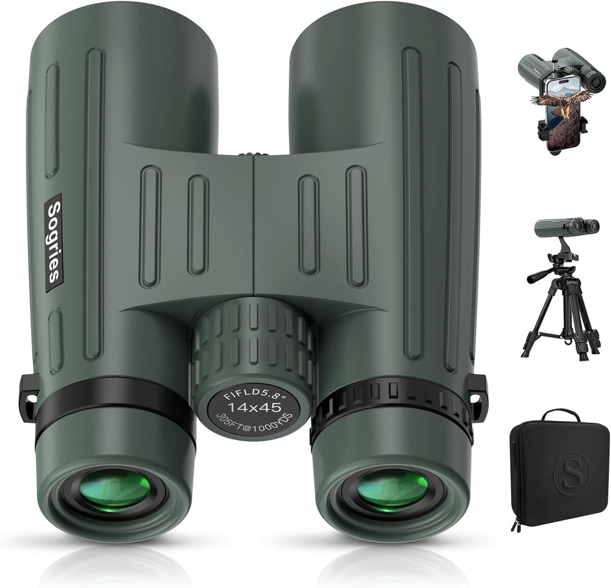 Test des jumelles 14x45 HD : l'observation maximale