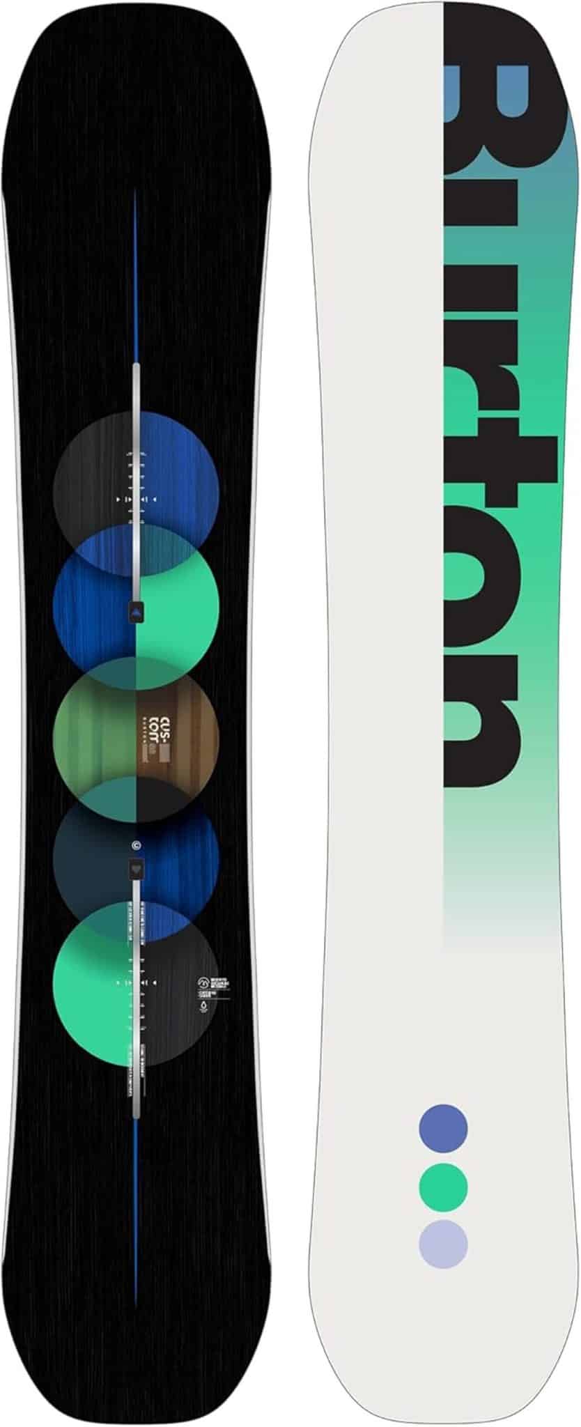 Test : snowboard Burton à cambre personnalisé 156 cm pour homme