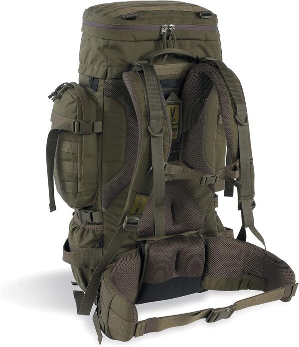 Tasmanian Tiger TT Raid Pack MKIII Sac à Dos Militaire de randonnée et de Trekking de 52 litres avec Ceinture de Hanche Amovible, Compatible avec Le système Molle
