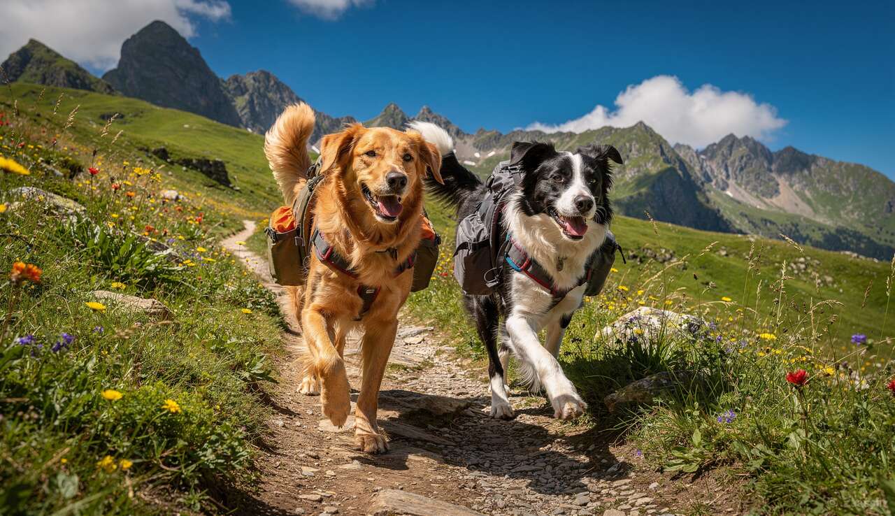 Aventure canine : la traversée du GR10 avec deux chiens en autonomie