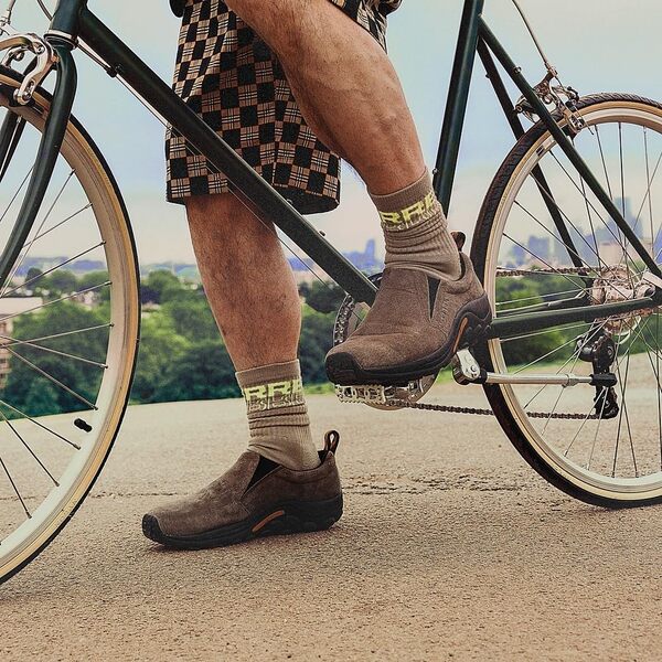 Merrell Homme Jungle MOC en Cuir imperméable Ice+ Mocassin