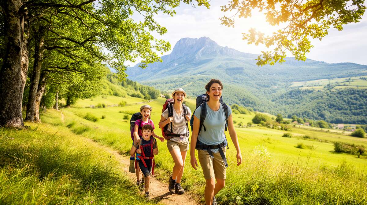 Randonnée familiale au crêt de chaussitre Randonnée familiale au crêt de chaussitre