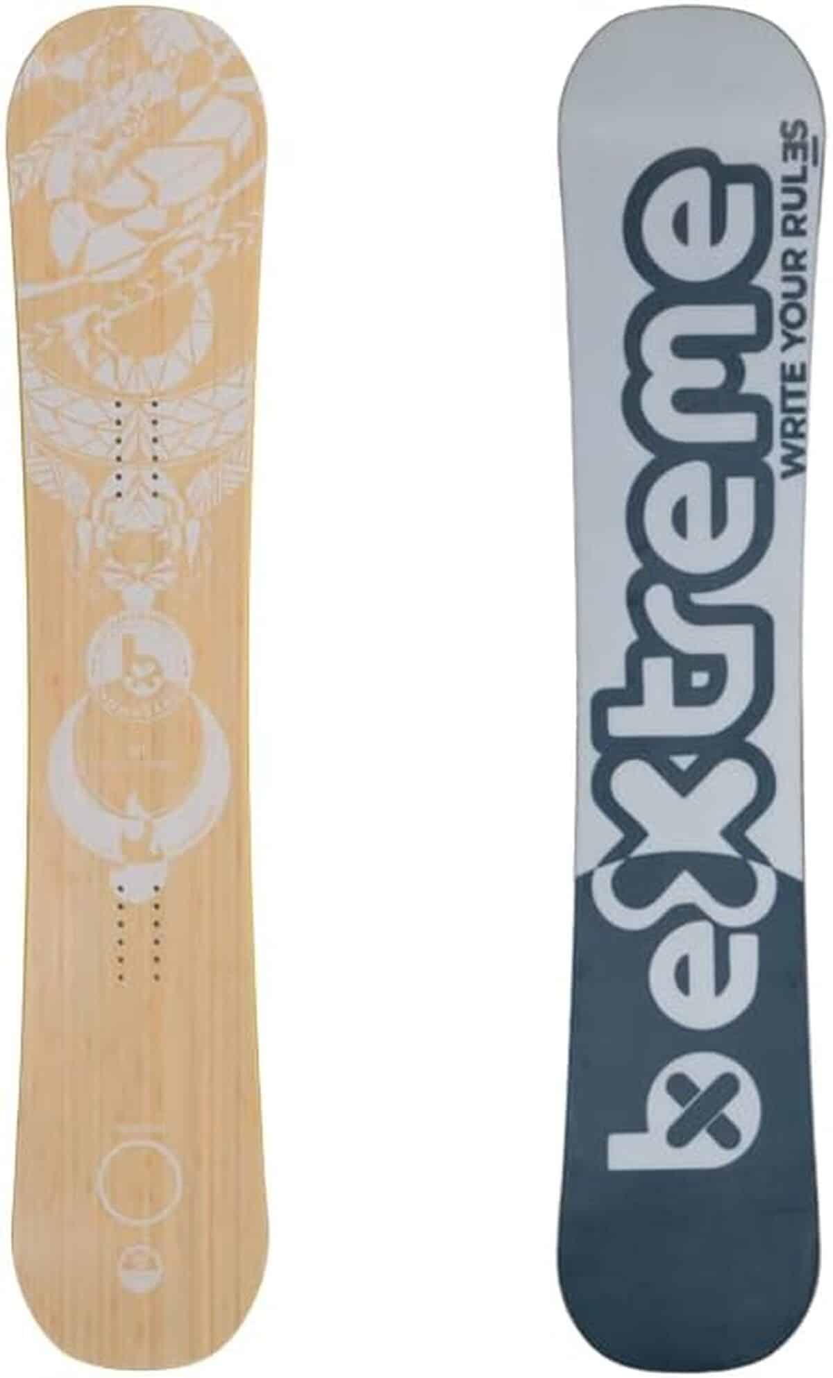 Test : bextreme Planche Flames 157 cm écologique