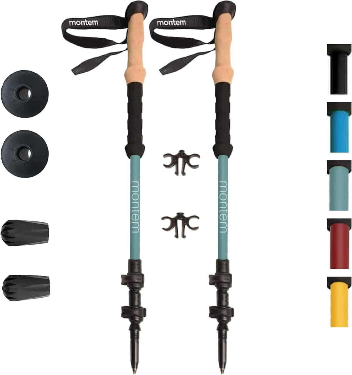 Test des bâtons de trekking Montem en fibre de carbone : légèreté et durabilité