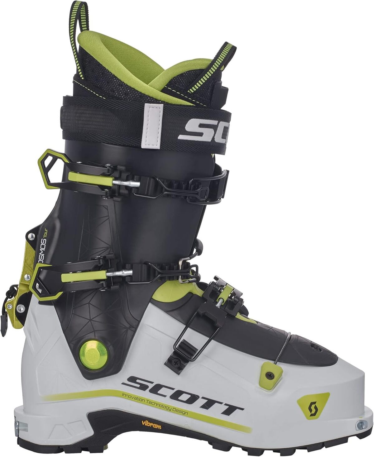 Test des bottes de randonnée Scott Cosmos Tour 29, 5 blanc/jaune