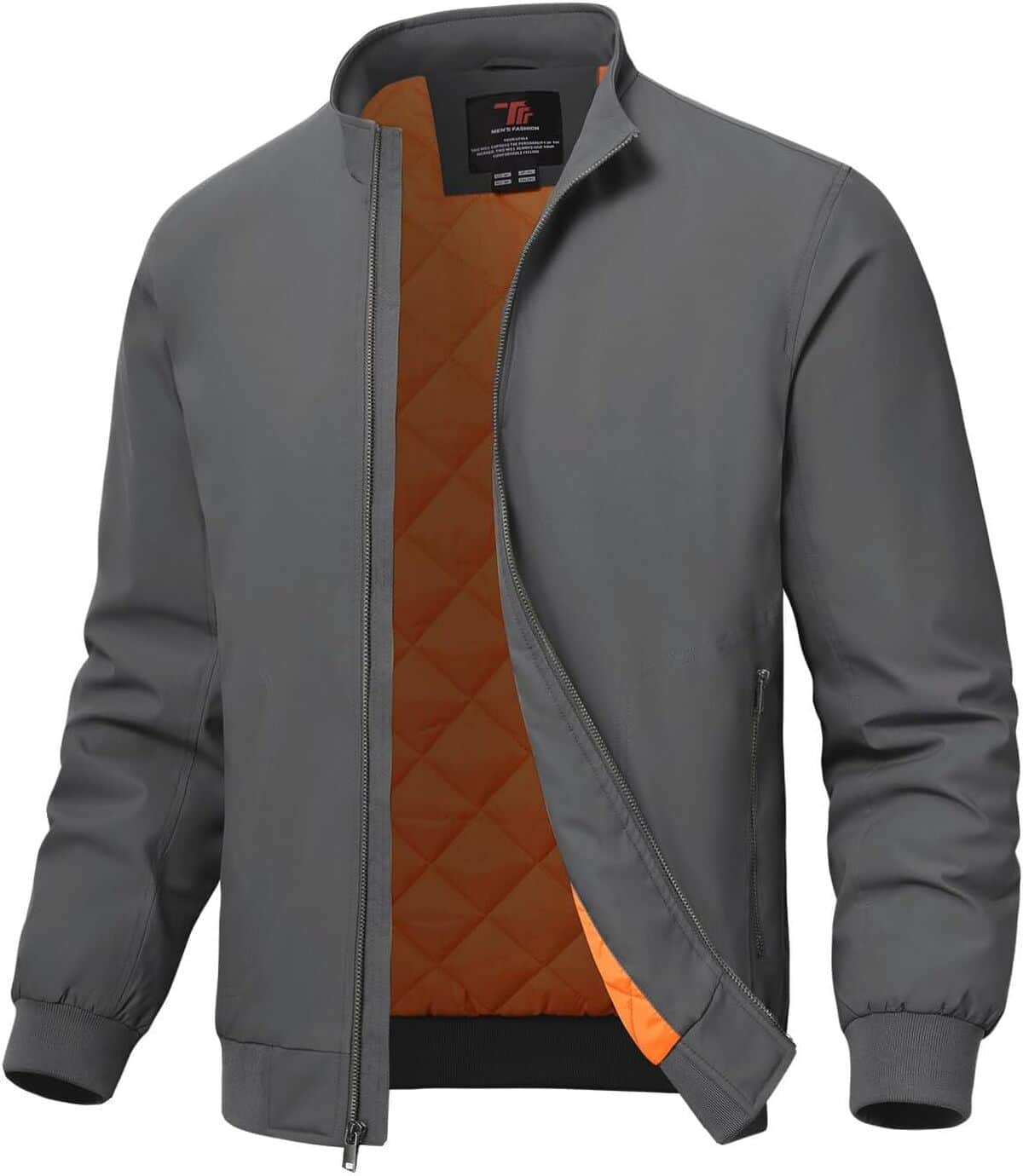 Test du blouson coupe-vent TBMPOY gris foncé