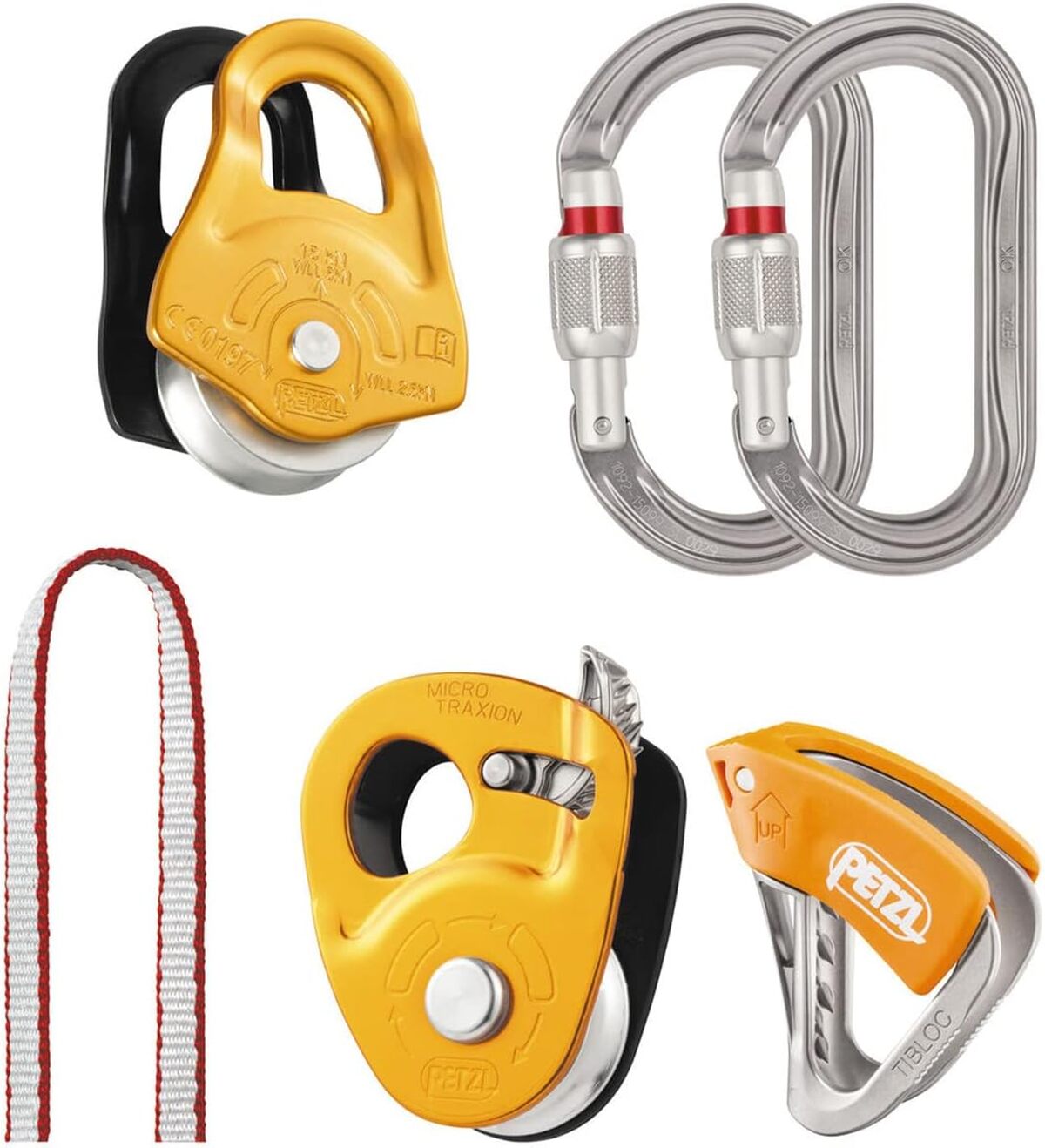 Test du kit secours crevasse Petzl