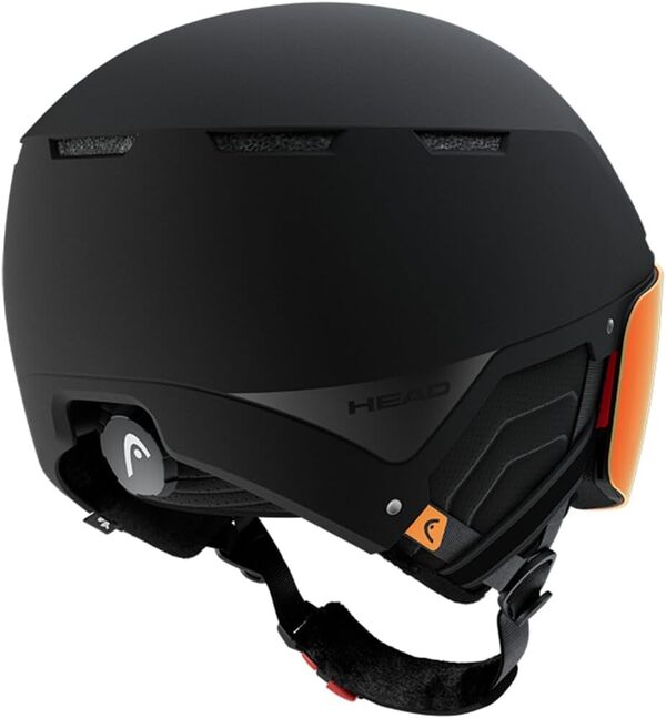 HEAD Cinema Pro Casque de Ski et Snowboard Unisexe, Noir