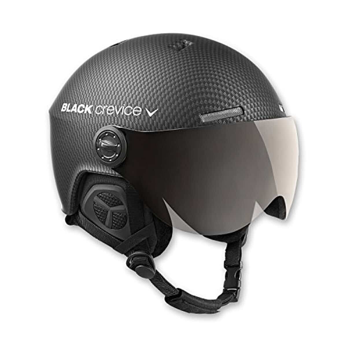 Test : casque de ski Black Crevice Gstaad avec visière ajustable