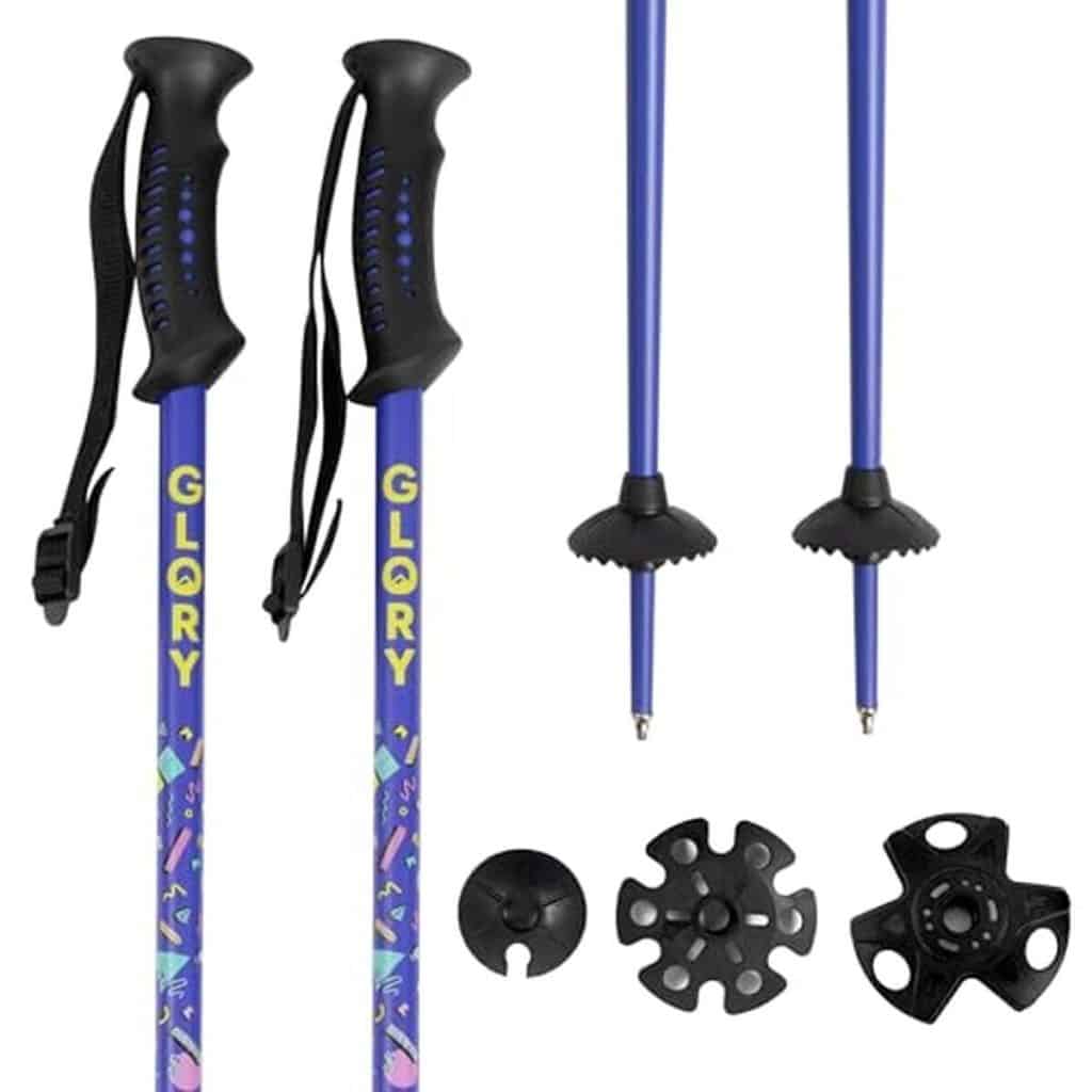 Test des bâtons de ski Glory Ski Poles série 6 en aluminium ultra durables