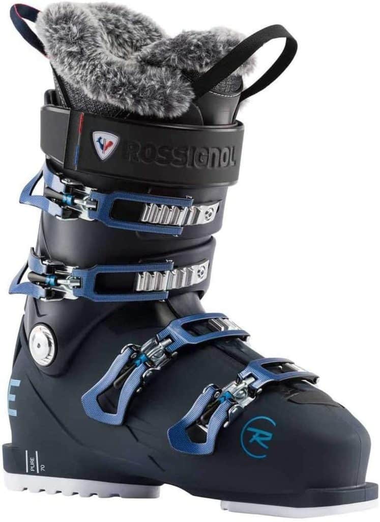 Test des chaussures de ski Rossignol Pure 70 pour femme : performance et style