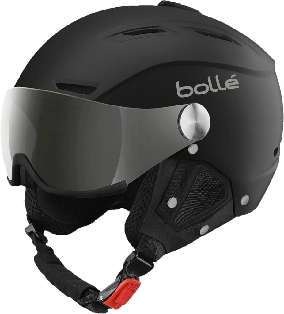 Test du casque de ski Bollé Backline Visor avec visière chic et ventilation ajustable