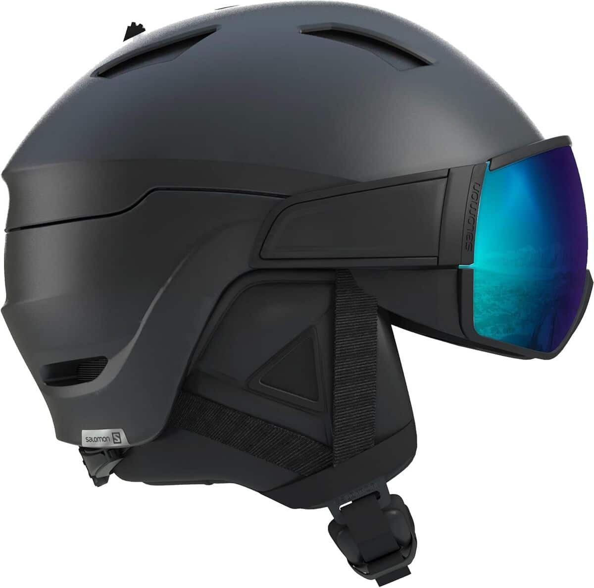 Test du casque de ski Salomon Driver S noir pour homme