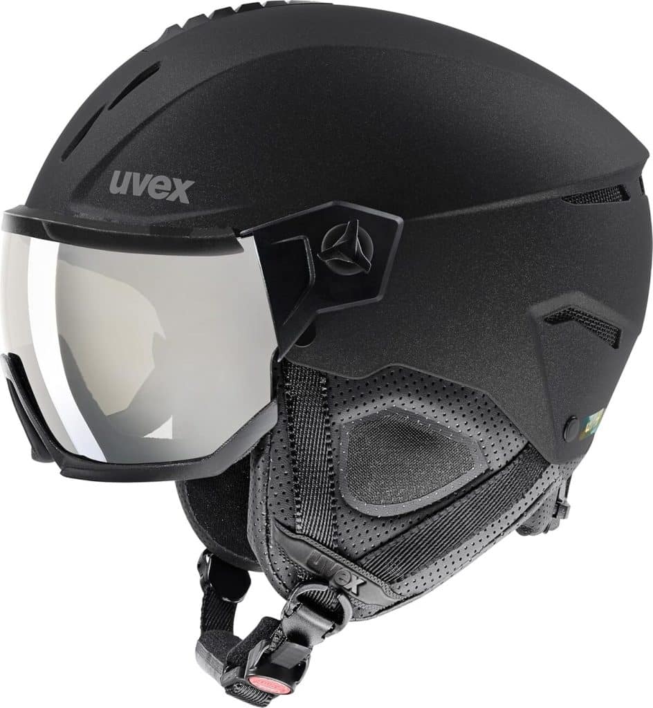Test du casque de ski uvex Instinct Visor avec visière ajustable
