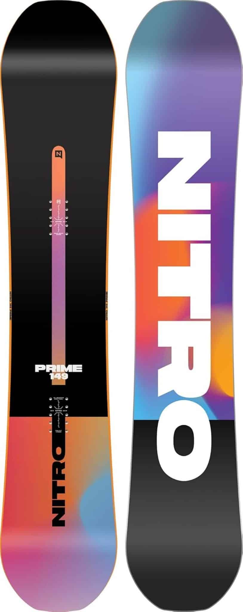 Test : planche de snowboard Nitro Prime Chroma CAM-Out BRD 25 tout-terrain directionnelle