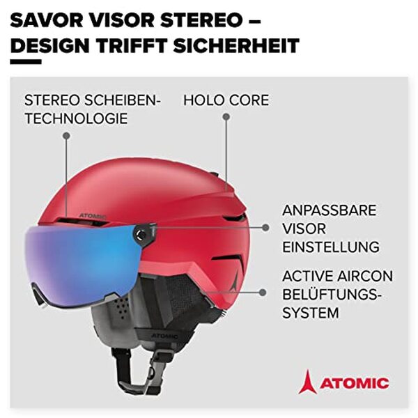 Explorez notre test détaillé de la visière Atomic Savor Visor rouge, taille L pour hommes : design innovant, performance optimale et confort garanti.