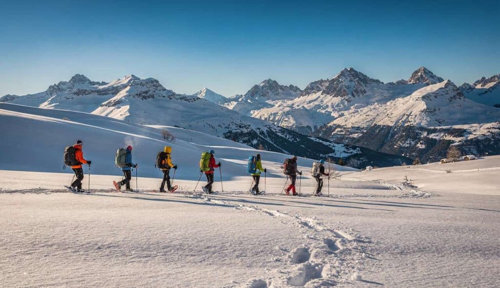 Randonnée en Raquettes au Col du Viallet à Chaillol