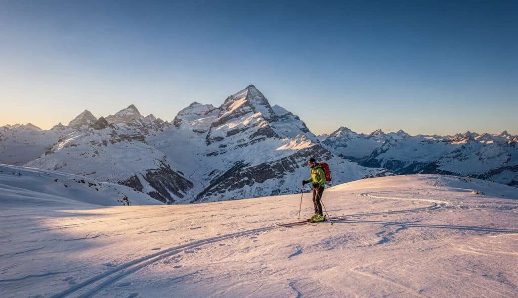 Ski de randonnée accessible à la Croix du Vallon