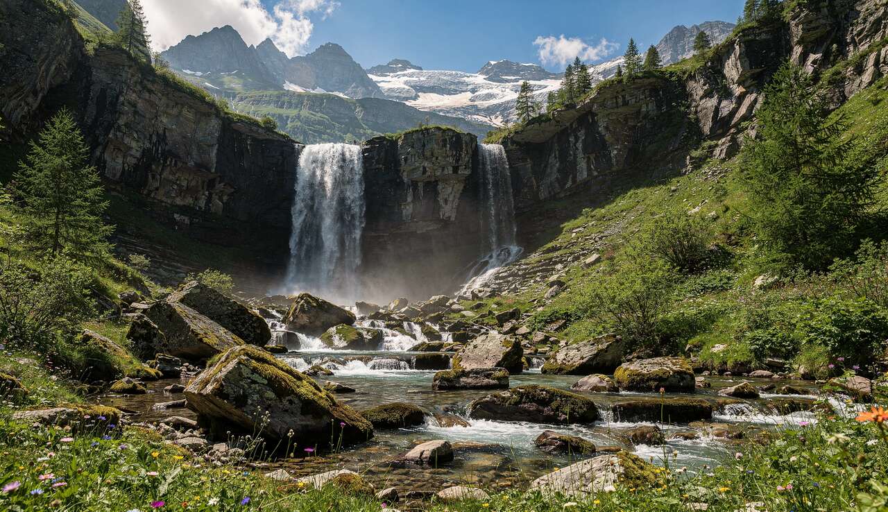 D&eacute;couverte des cascades du ruitor : un spectacle naturel en val d'aoste
