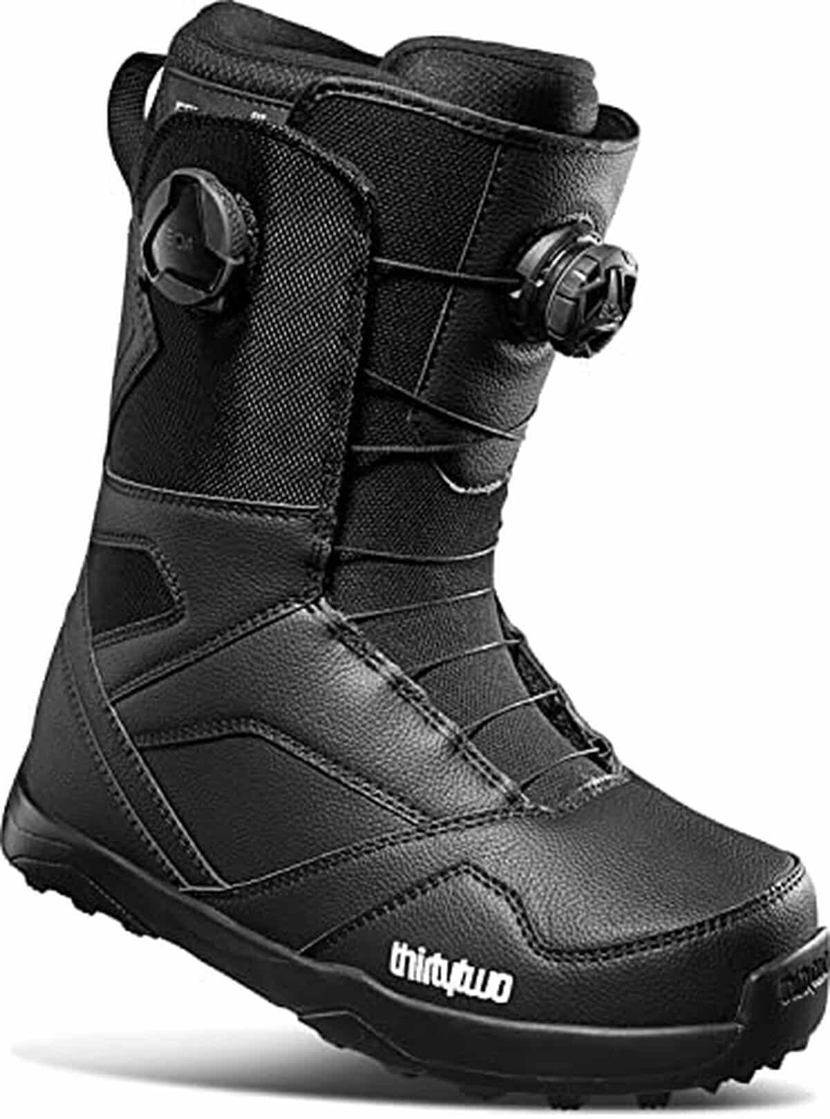 Test : bottes de snowboard 32 STW Double BOA noir pointure 40