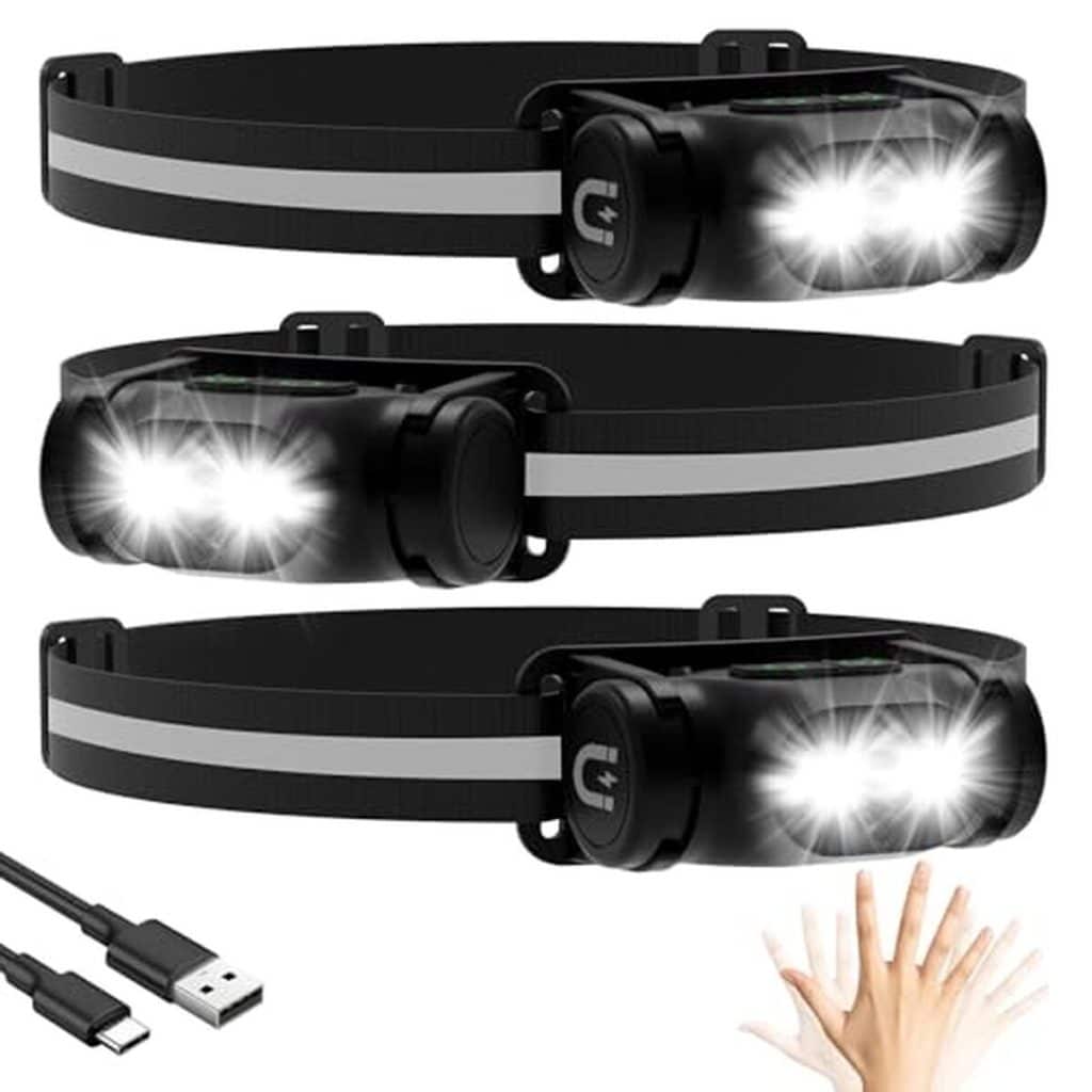 Test de la lampe frontale LED magnétique 2026 lumens pour l'aventure