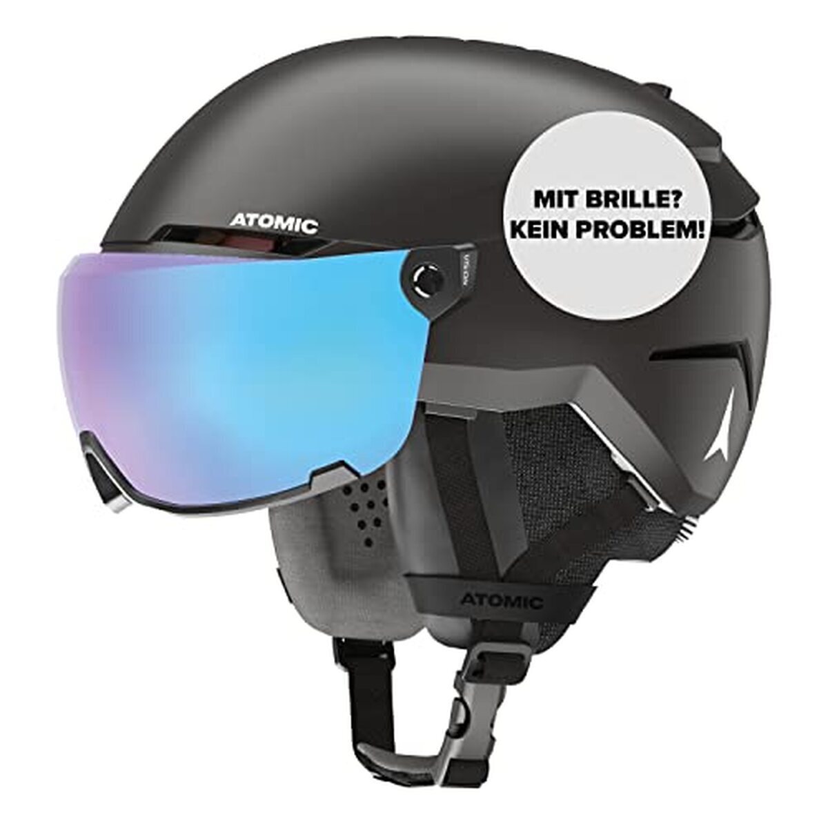 Test du casque de ski Atomic Savor Visor Stereo noir