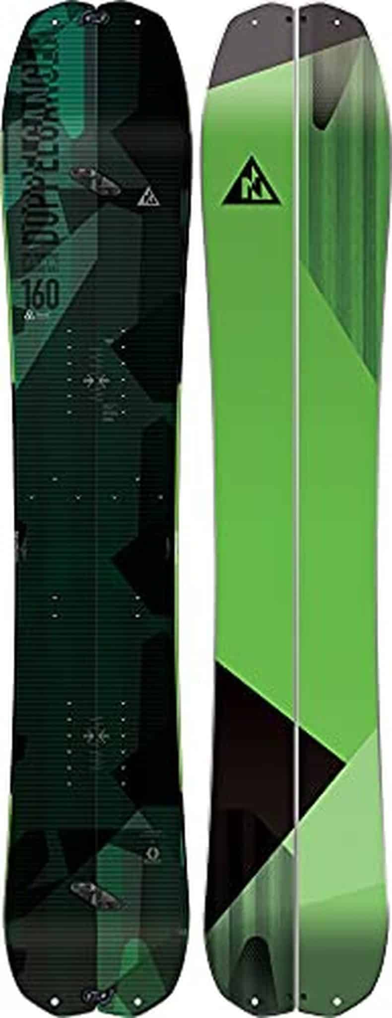 Test du snowboard Nitro DOPPLEGANGER 160 pour homme multicolore