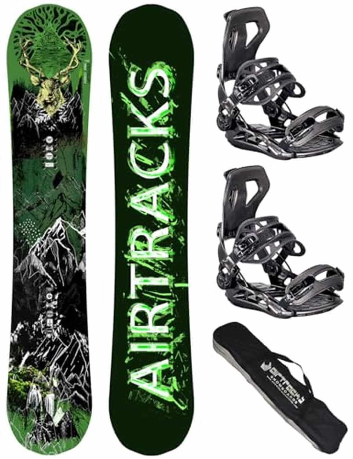 Test : snowboard Airtracks Forest King Carbon Wide 156