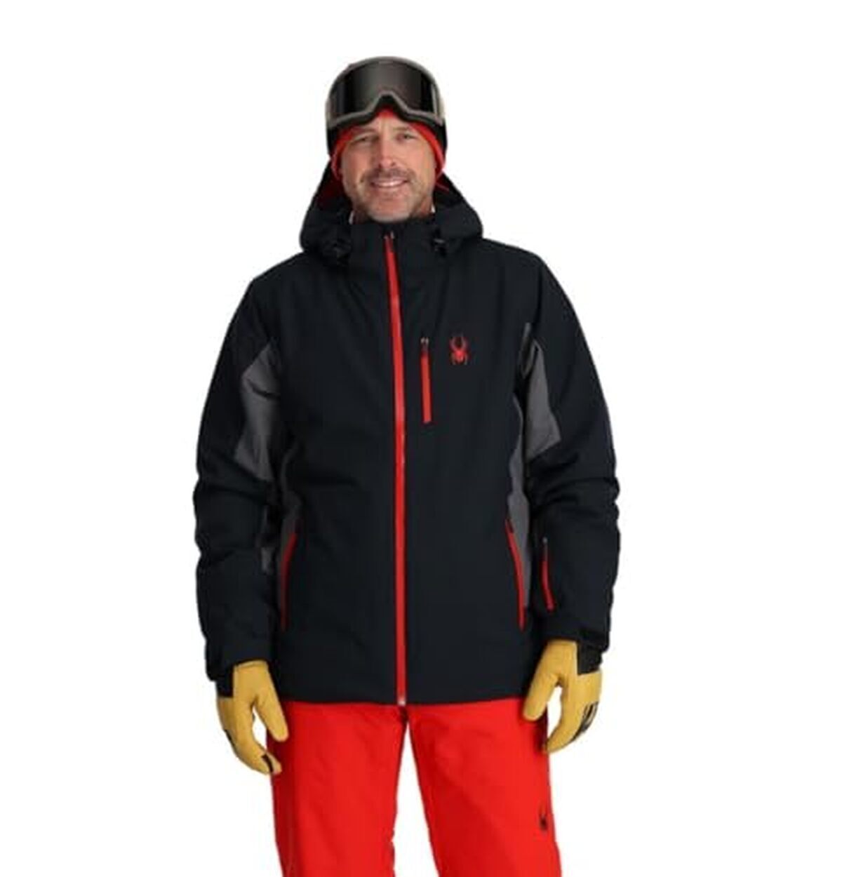 Test : veste de ski isolante Spyder Vertex pour homme en noir, taille L