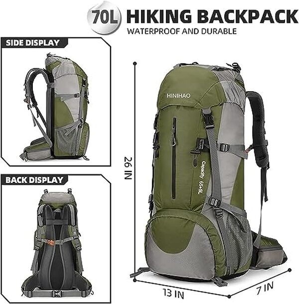 Découvrez notre analyse détaillée du sac à dos Hinihao 70L, conçu pour le trekking et les activités outdoor. Performances, confort et robustesse au rendez-vous  !