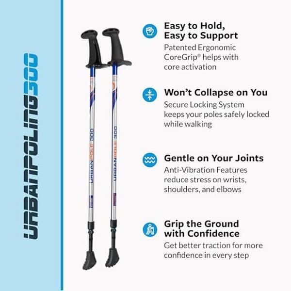 Découvrez tout ce qu'il faut savoir sur les bâtons de marche nordique série 300 : performance, confort et qualité au rendez-vous pour vos randonnées.