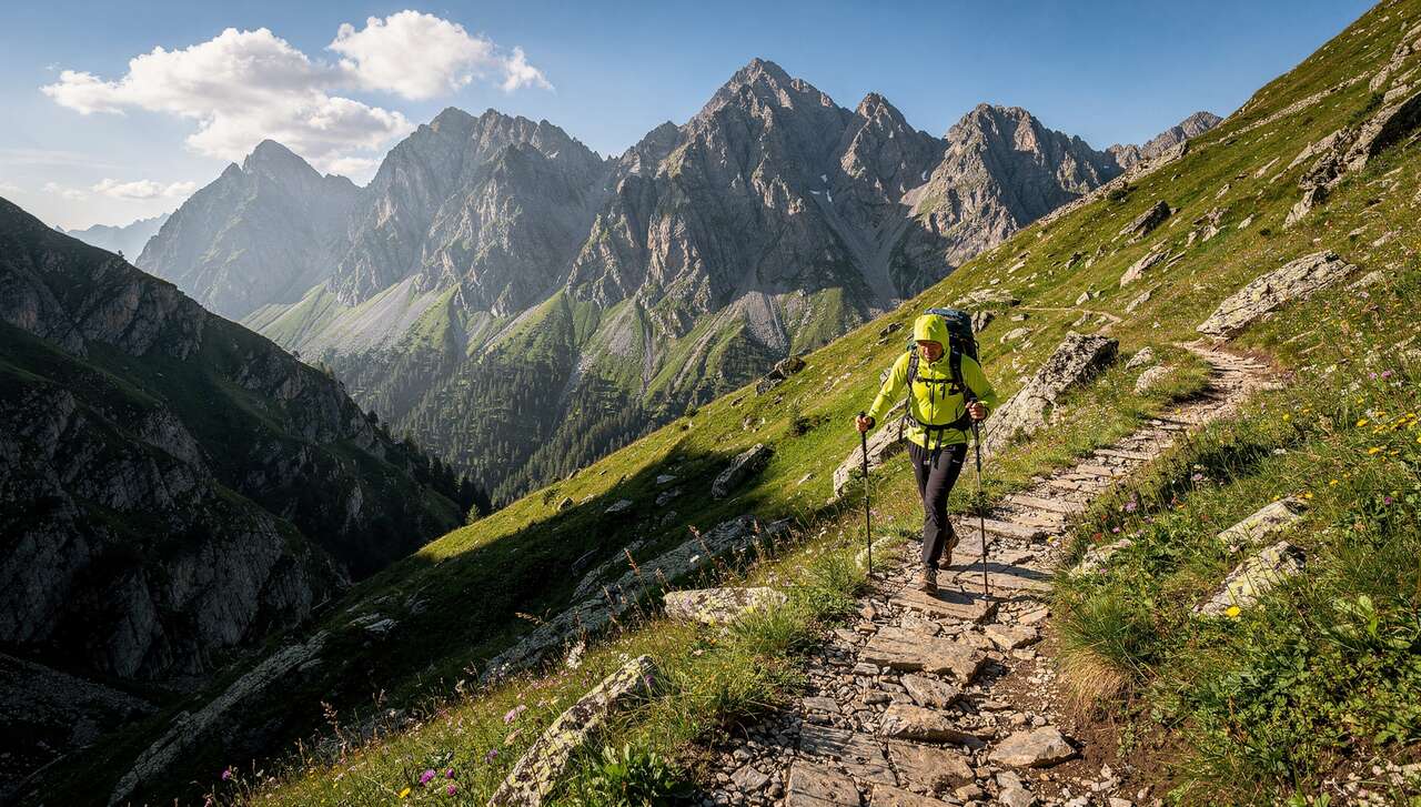 Le pic majestueux du gazon : un d&eacute;fi pour les randonneurs