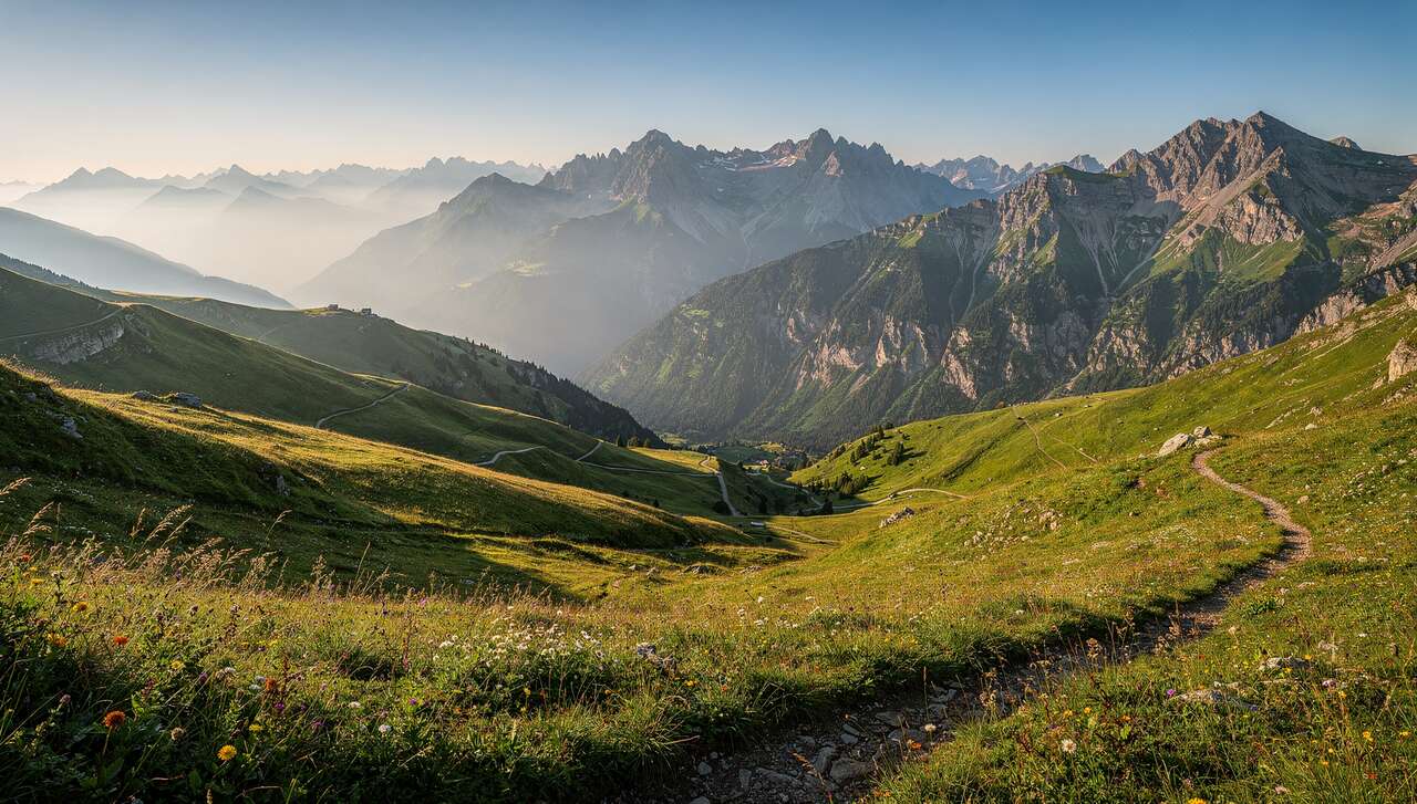 Panorama &eacute;poustouflant : la randonn&eacute;e de praroussin