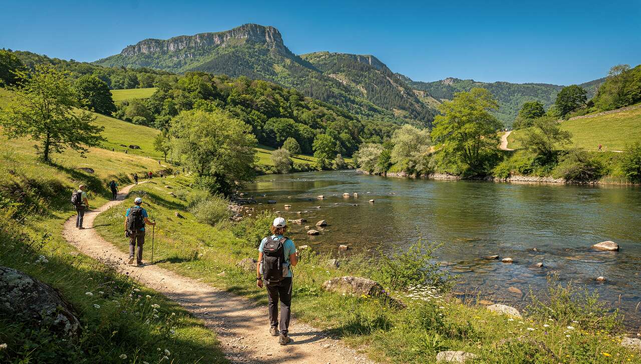 Jour 1 : d&eacute;couverte du suran et du mont turgon