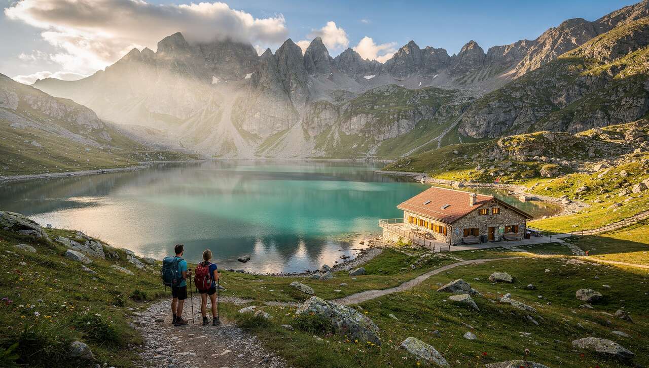 Évasion au lac et refuge du Pavé